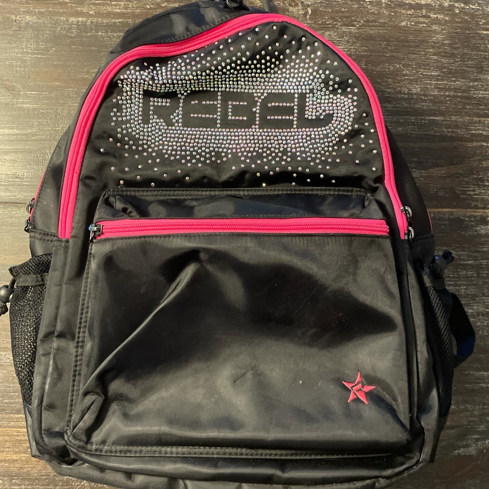 Rebel athletic cheerleading backpack